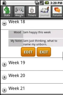 Happy Pregnancy Ticker android App screenshot 3