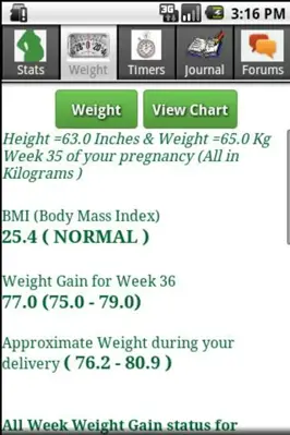 Happy Pregnancy Ticker android App screenshot 4